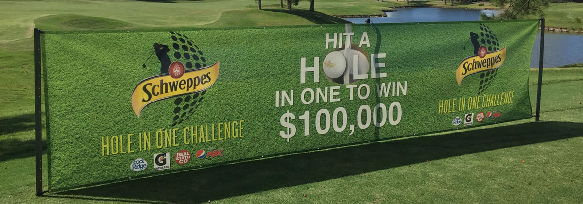 Hole in One Golf Competition with Promotion Prize Insurance.